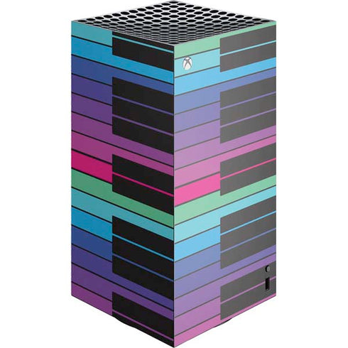 Color Piano Keys XBox Series X Digital Edition Console Skin